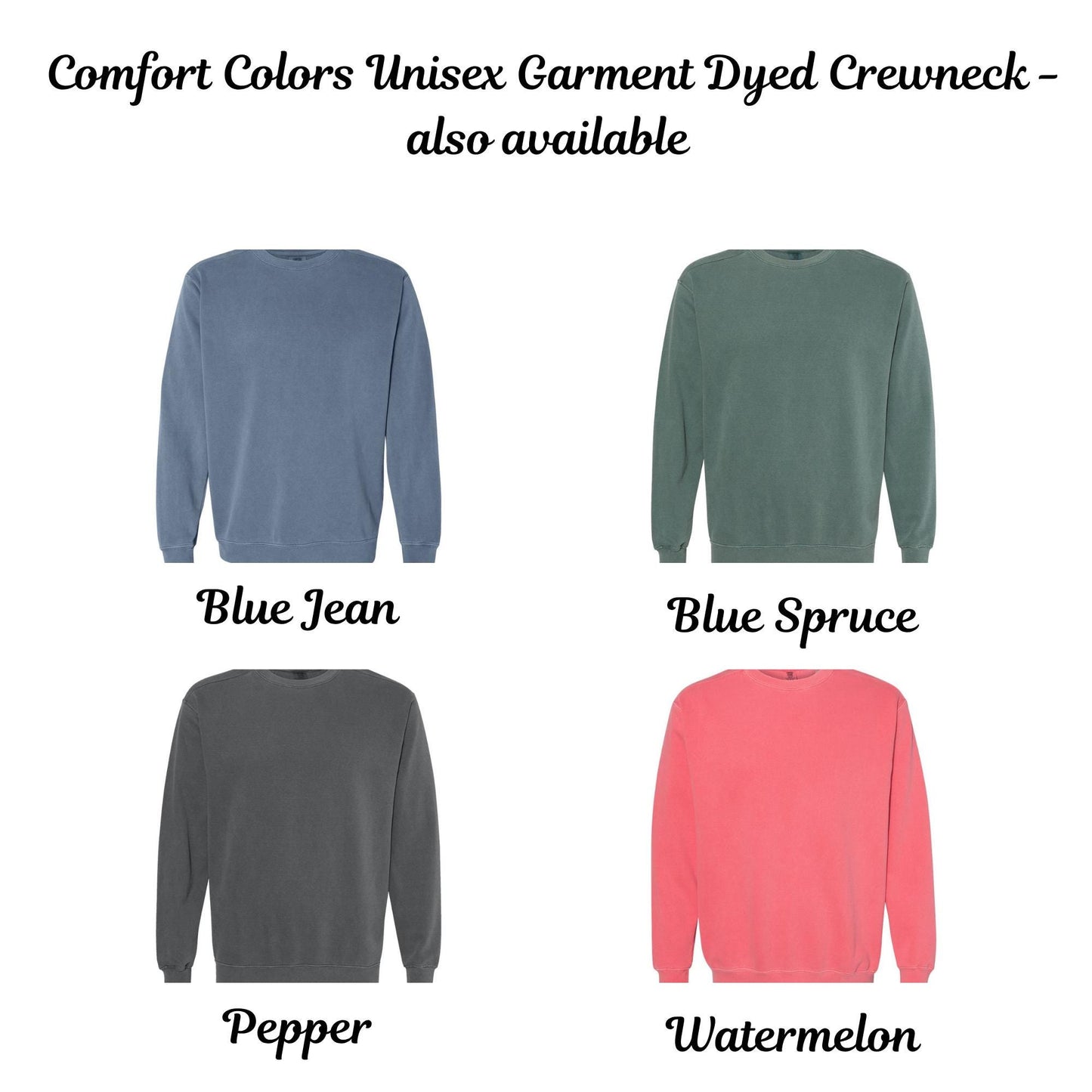 Embroidered MAMA crewneck in script and est date - sleeve embroidery available- Gifts for her - Gildan & Comfort Colors