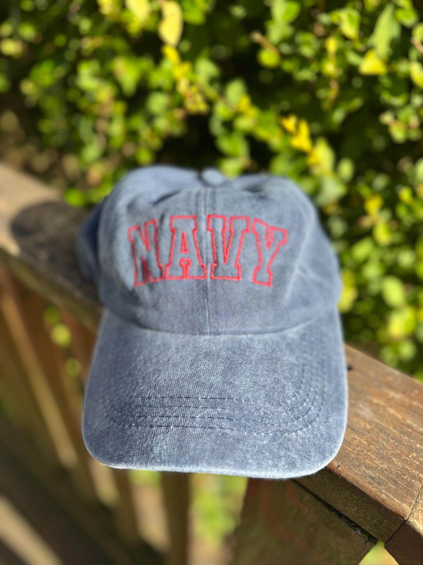 Embroidered Navy Hat - Military Cap/Baseball Dad Hat - Trucker Hat, Structured Snapback Mesh Hat - Adjustable Fitted Hat - Gifts for Her/Him
