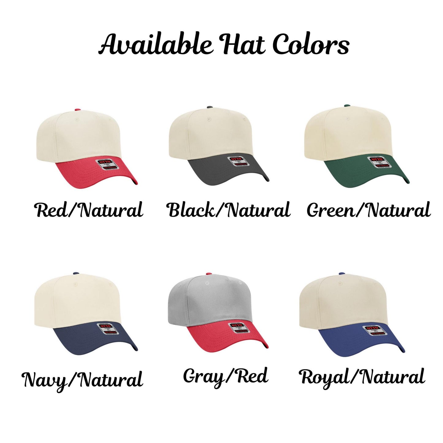 Embroidered CUSTOM Trucker Hat - Trucker Hat, 5 Panel Baseball Hat - Personalized Hat - Gifts for Her/Him