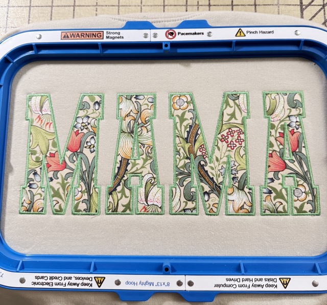 Applique Embroidery - How I turned fabric scraps into a beautiful embroidered crewneck