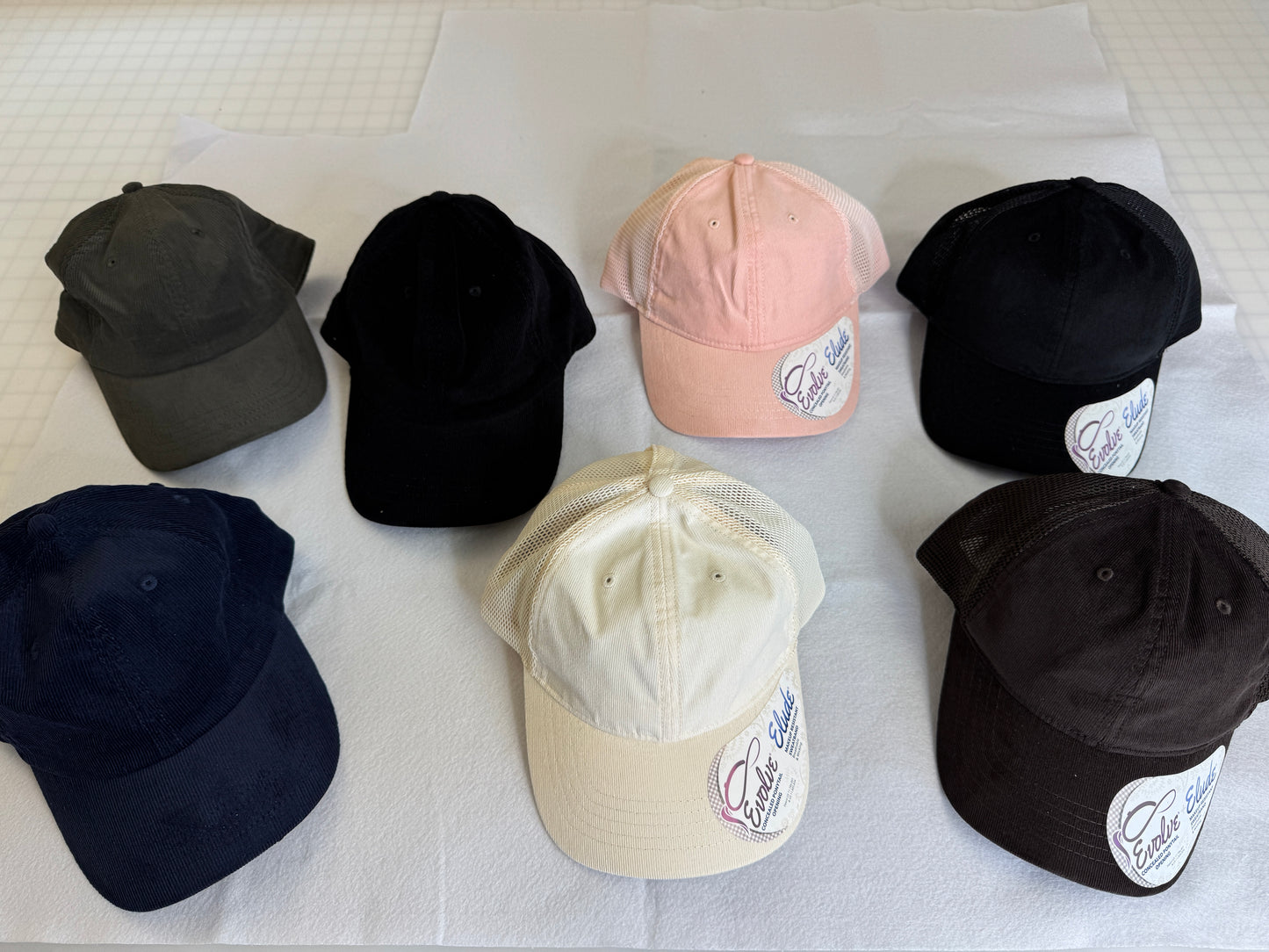 Embroidered Custom CITY or STATE Corduroy Hat - Personalized Hat