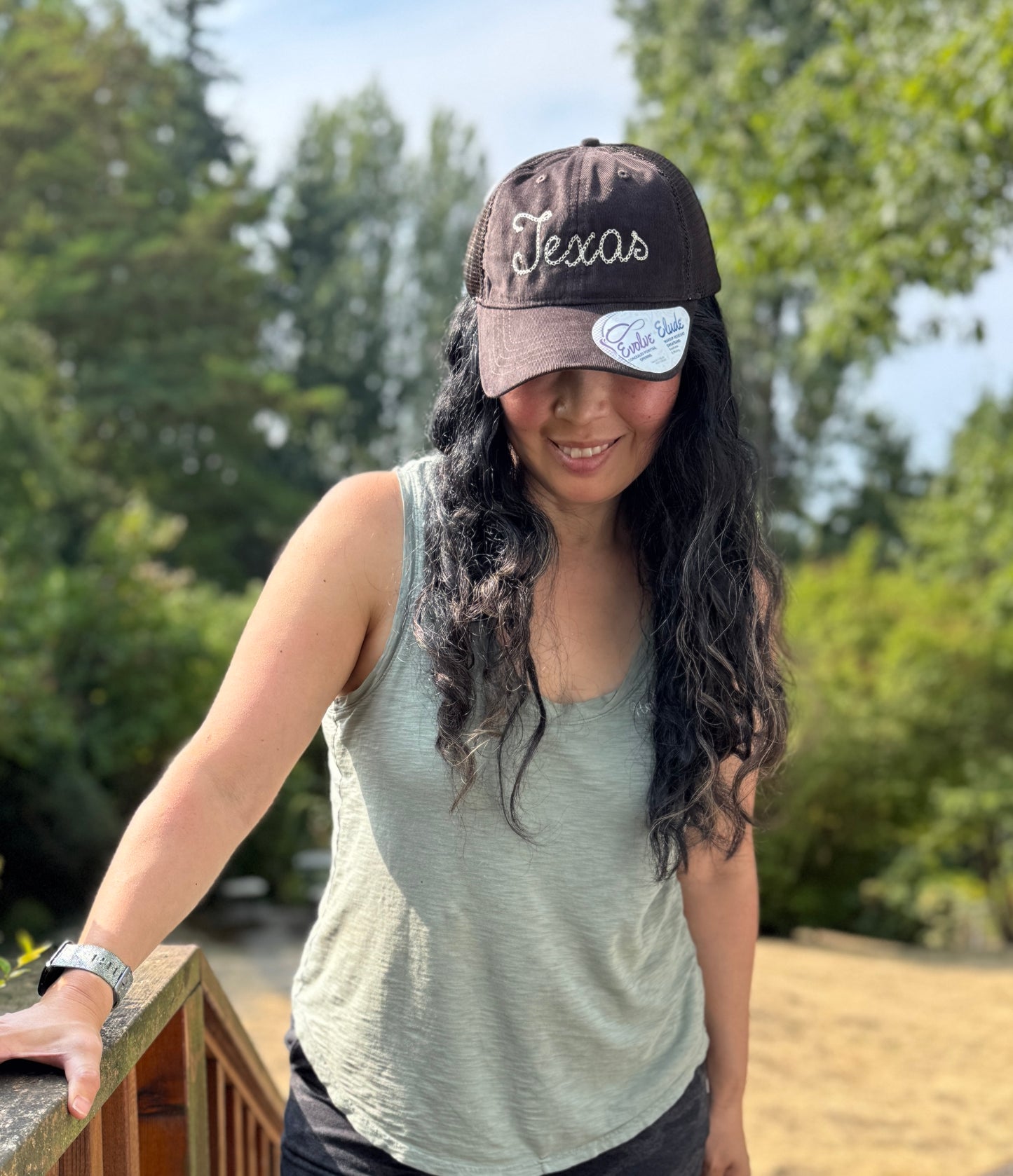 Embroidered Custom CITY or STATE Corduroy Hat - Personalized Hat