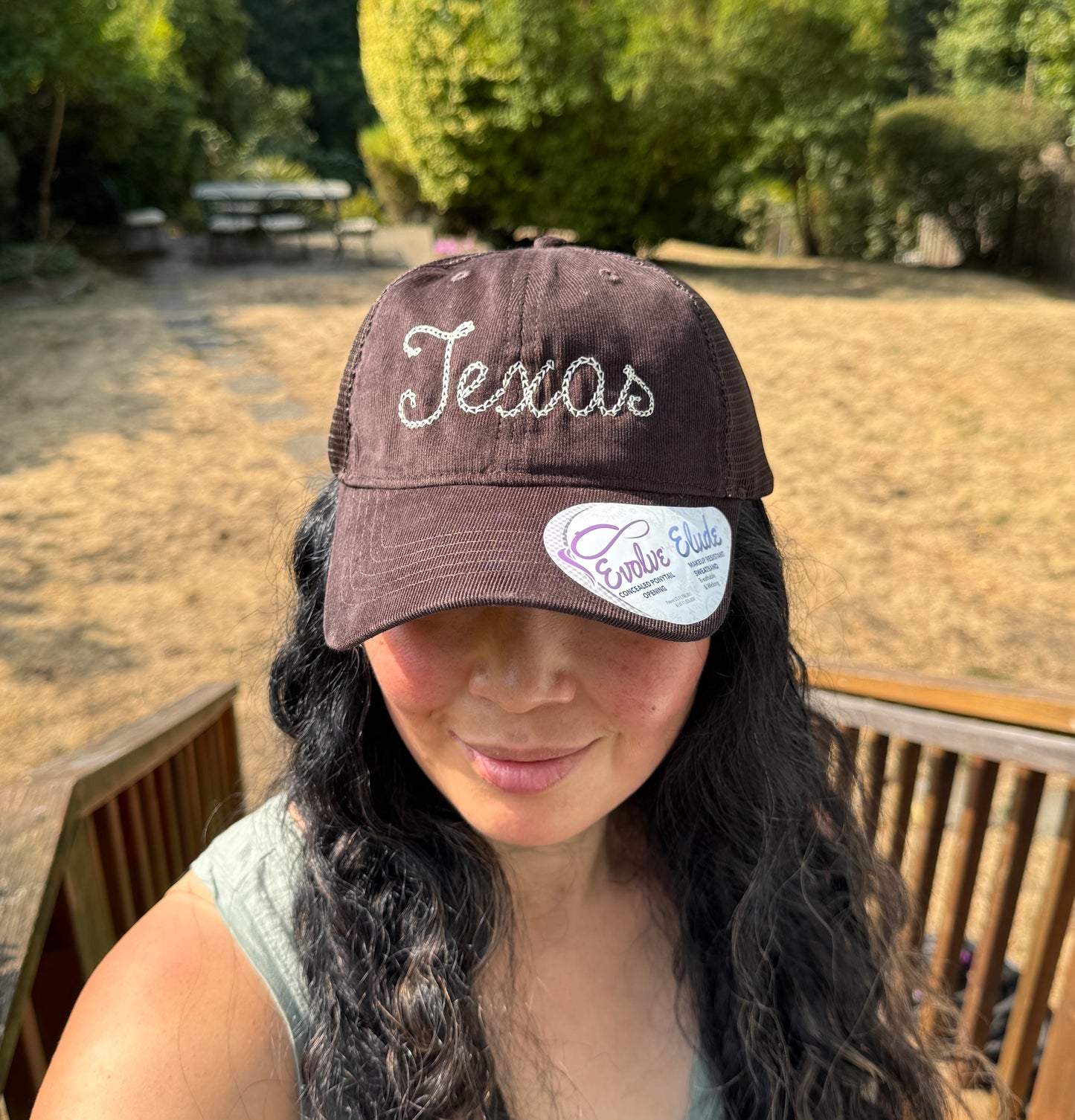 Embroidered Custom CITY or STATE Corduroy Hat - Personalized Hat