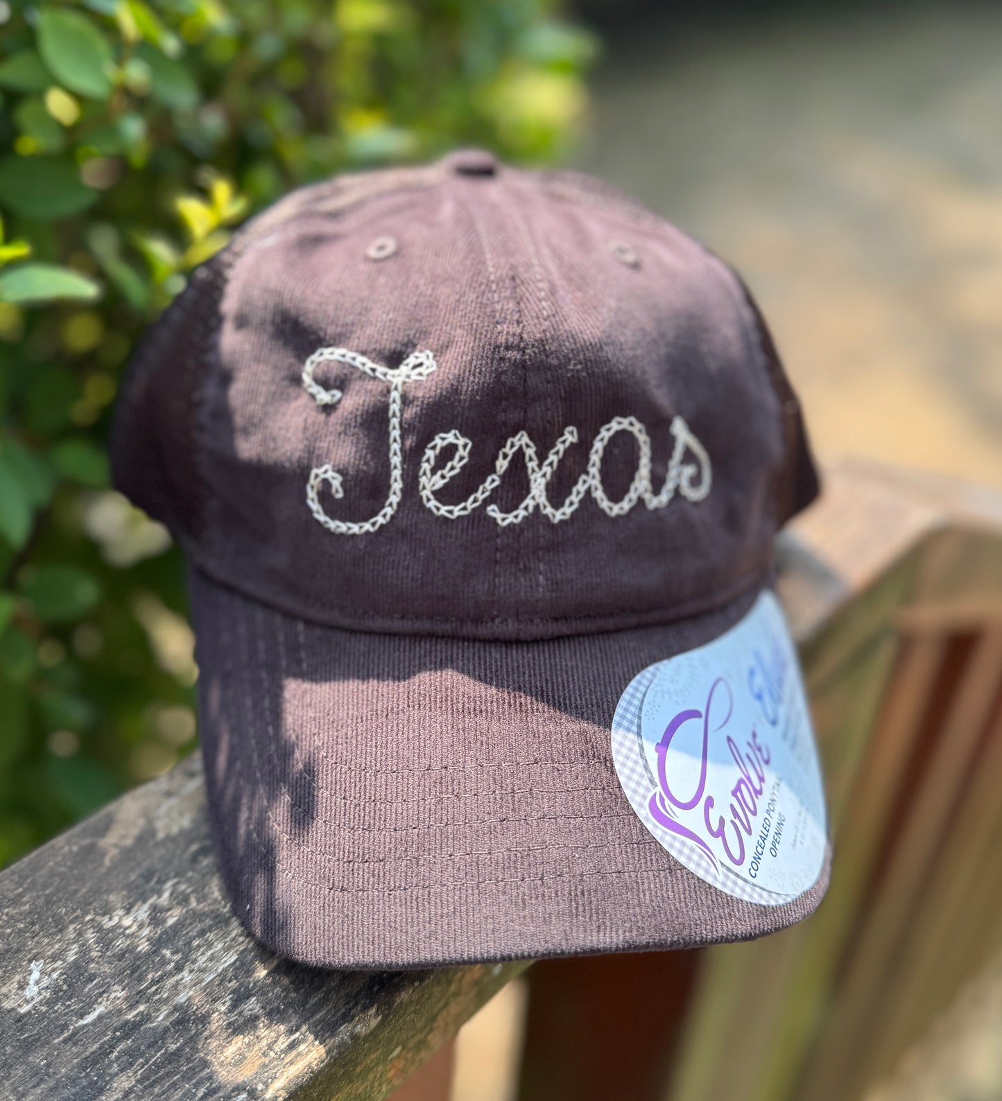 Embroidered Custom CITY or STATE Corduroy Hat - Personalized Hat
