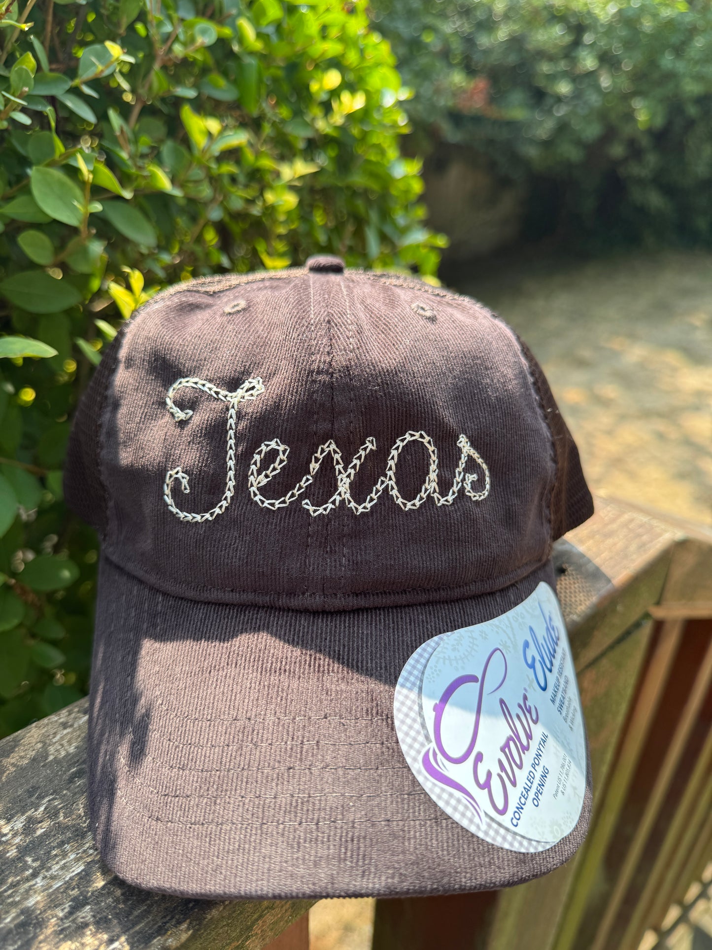 Embroidered Custom CITY or STATE Corduroy Hat - Personalized Hat