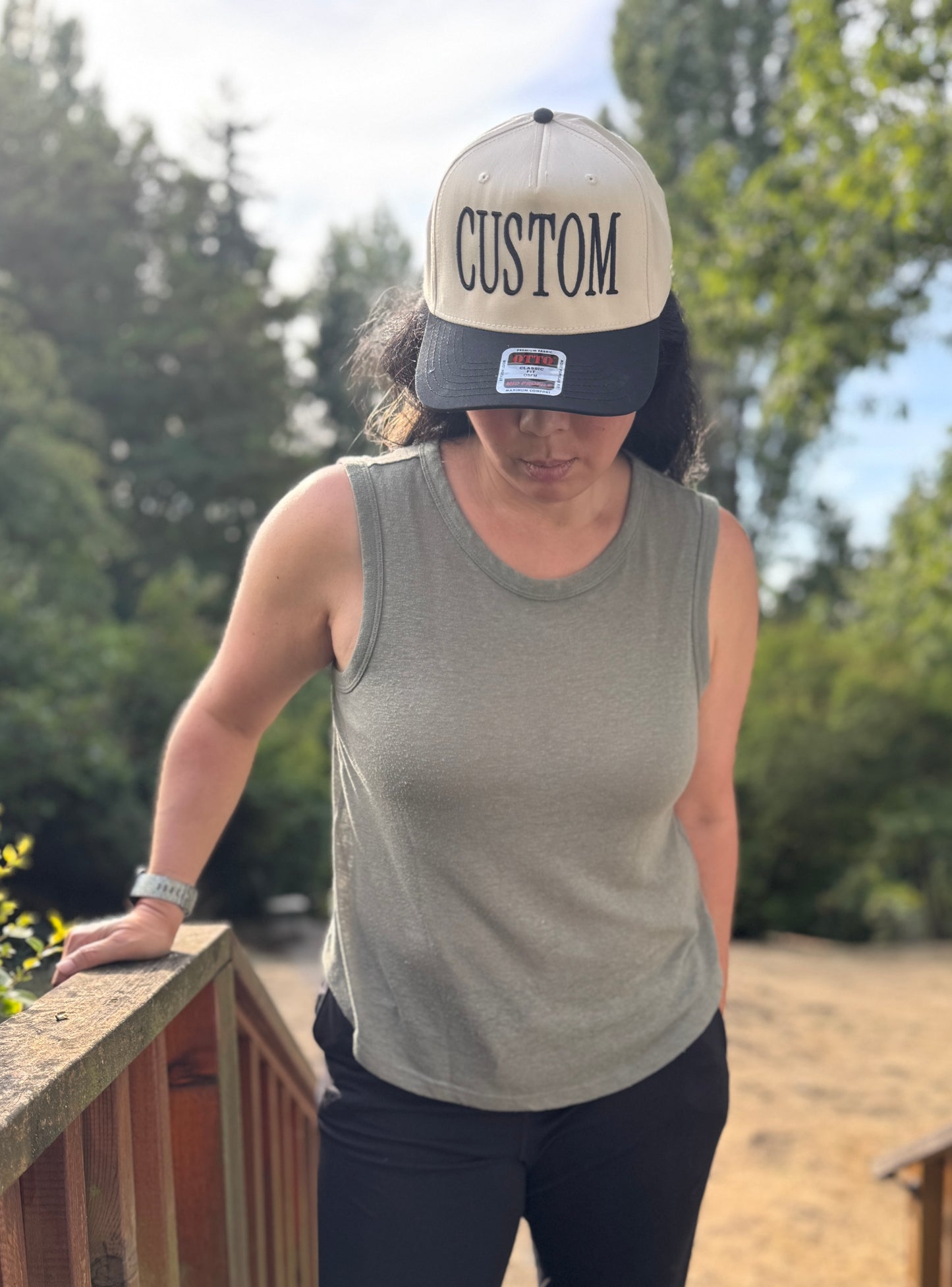3D Puff Foam Embroidered CUSTOM Baseball Hat