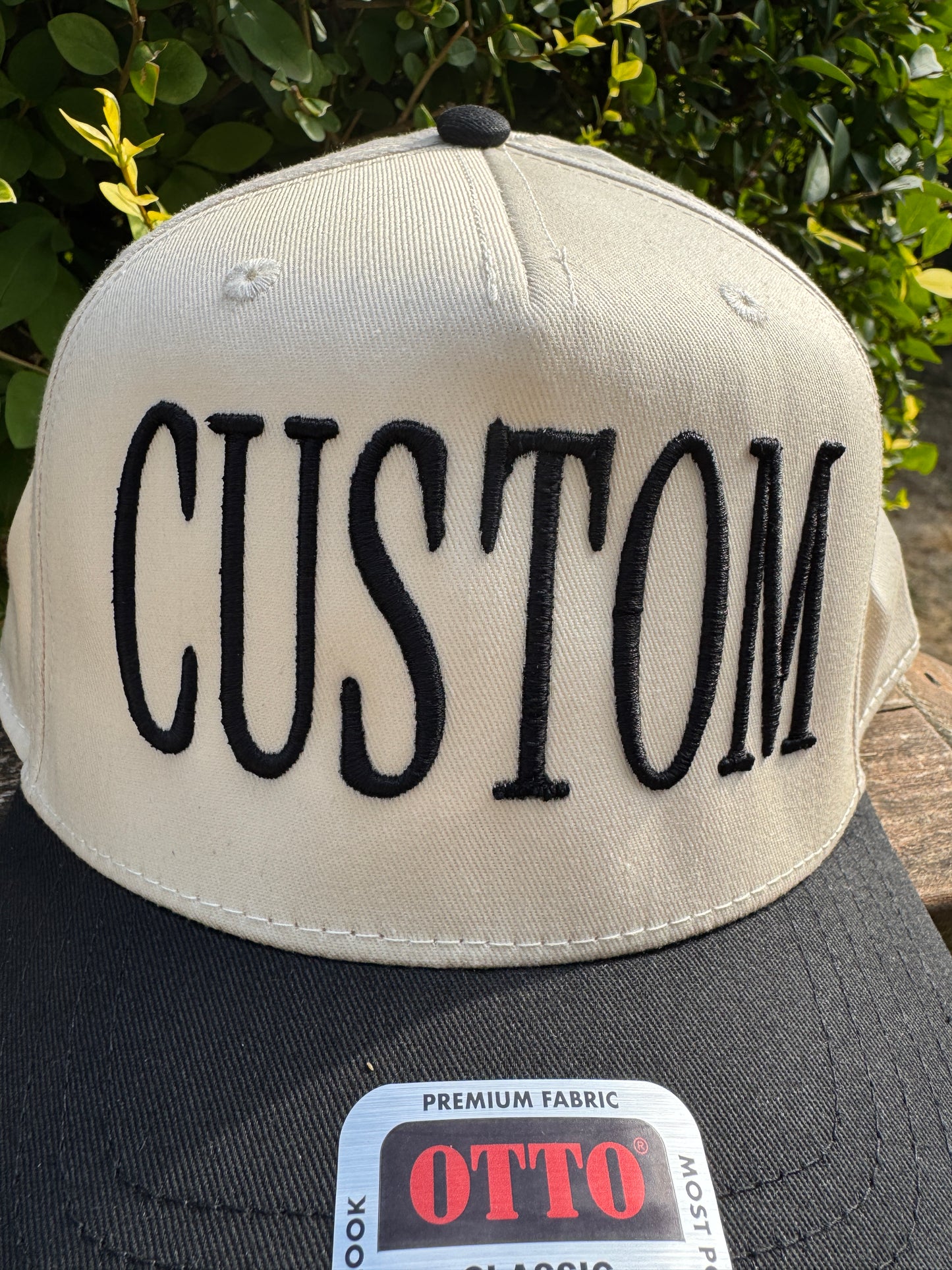 3D Puff Foam Embroidered CUSTOM Baseball Hat