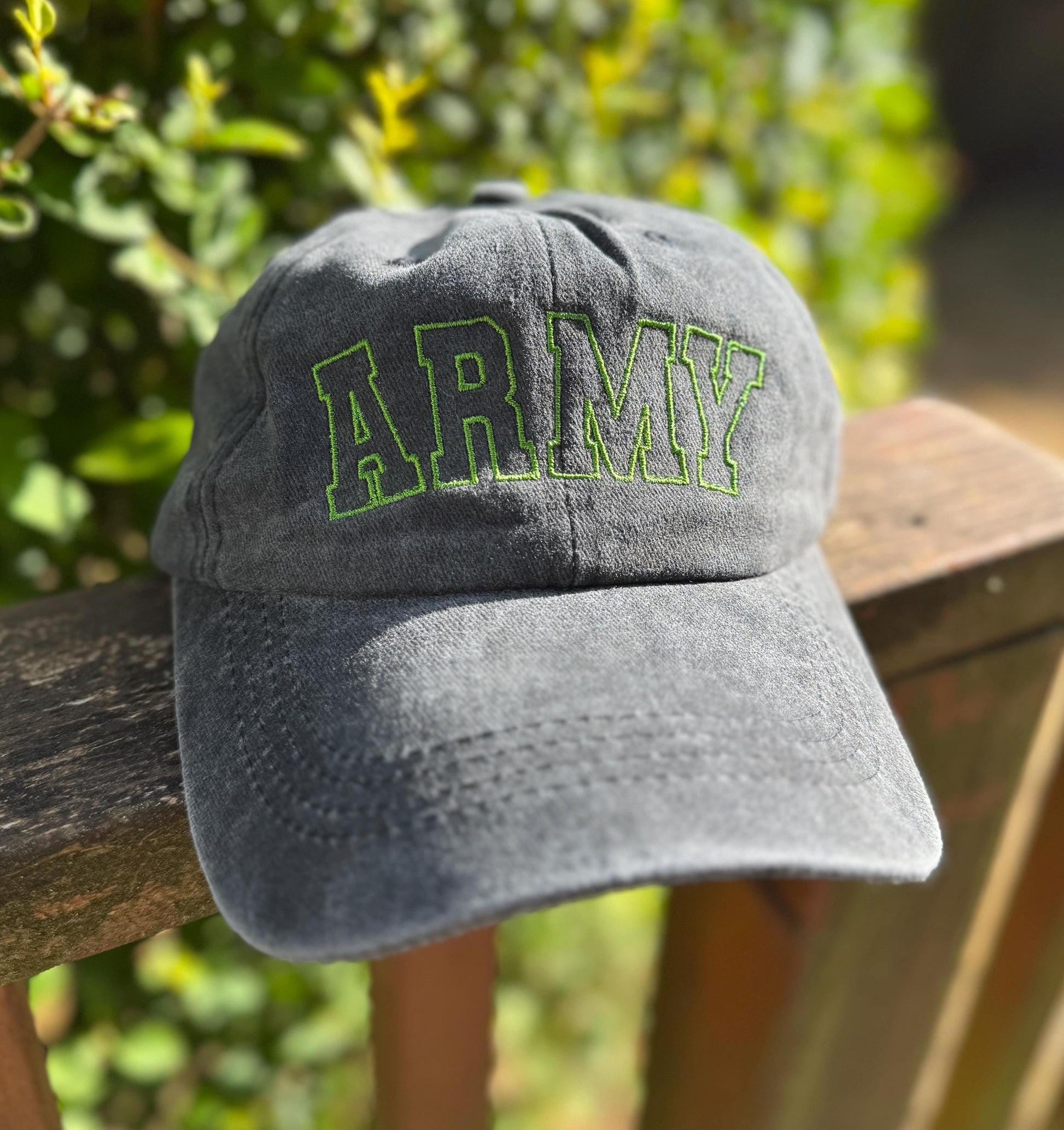 Embroidered Army Hat - Military Cap/Baseball Dad Hat - Trucker Hat, Structured Snapback Mesh Hat - Adjustable Fitted Hat - Gifts for Her/Him