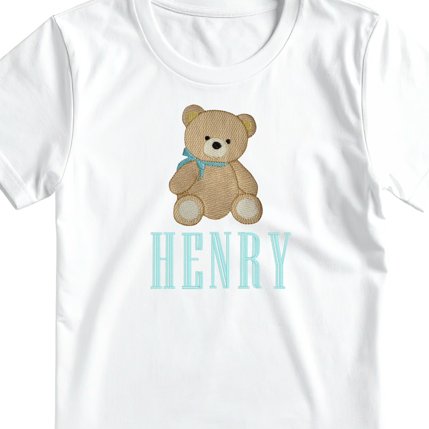 Teddy Bear Embroidery Digital Download - 4 sizes